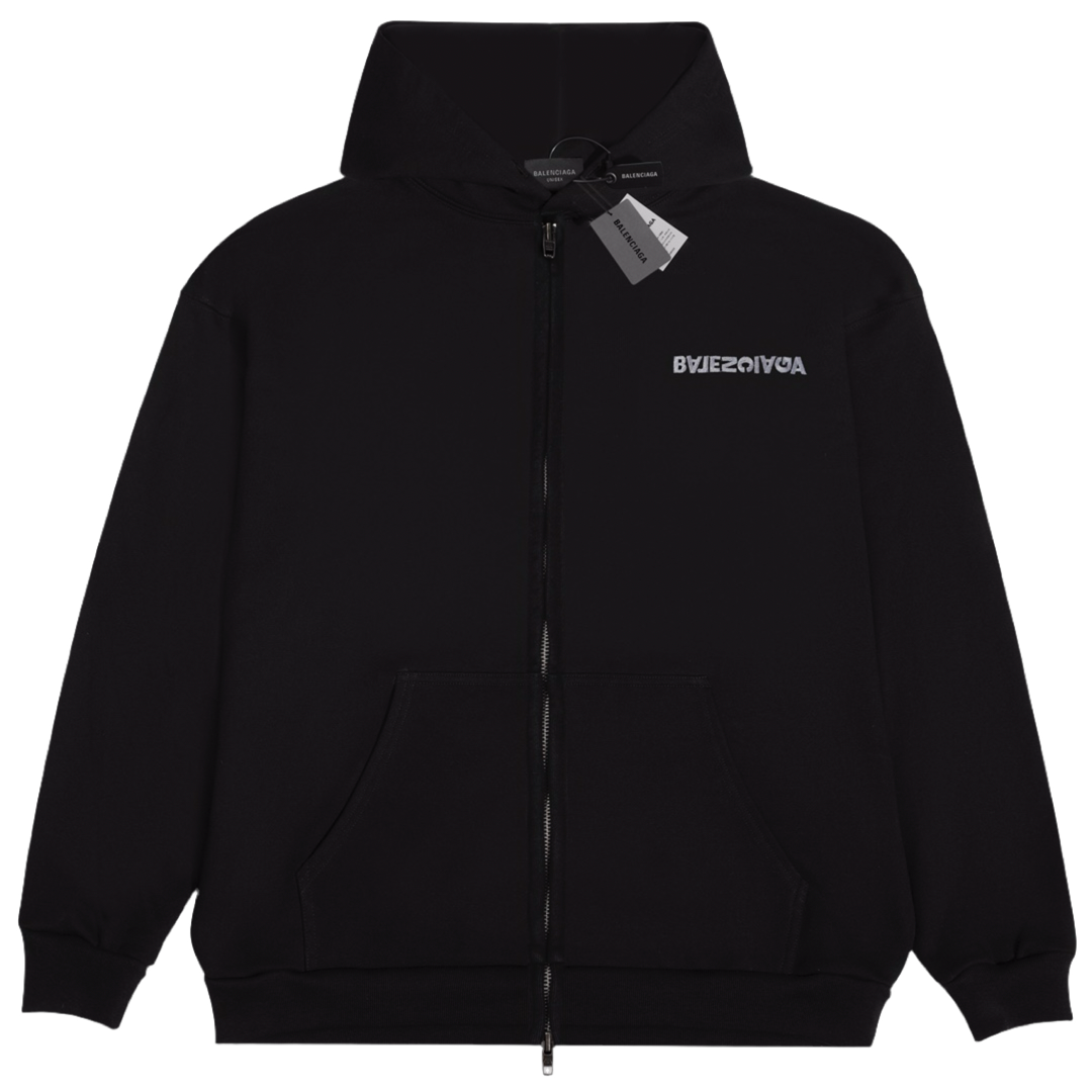 Sudadera Balenciaga Script Logo Oversized Popover - Dechaquetas 