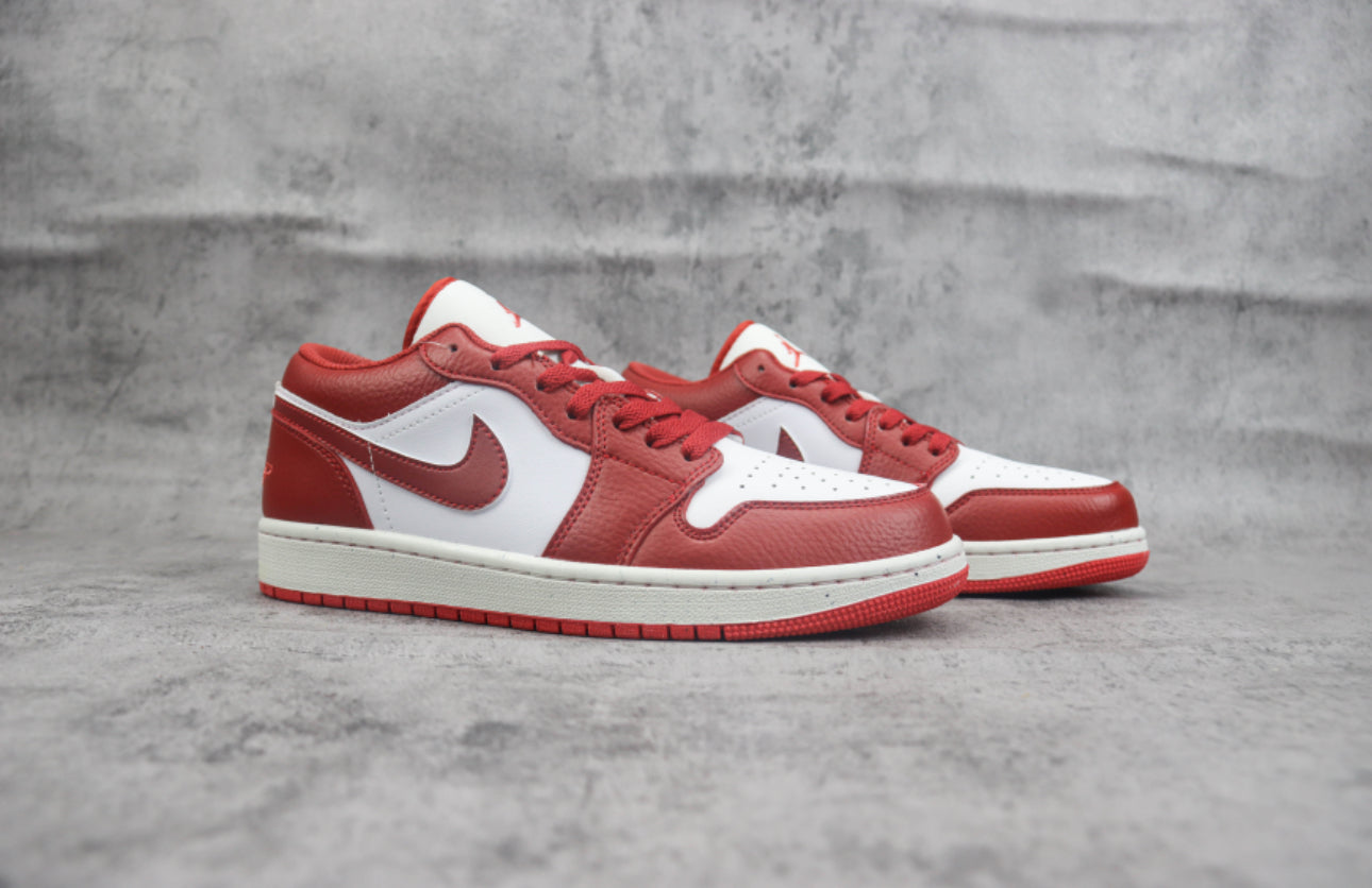 AJ1 Nike Air Jordan 1Low RED - Dechaquetas 