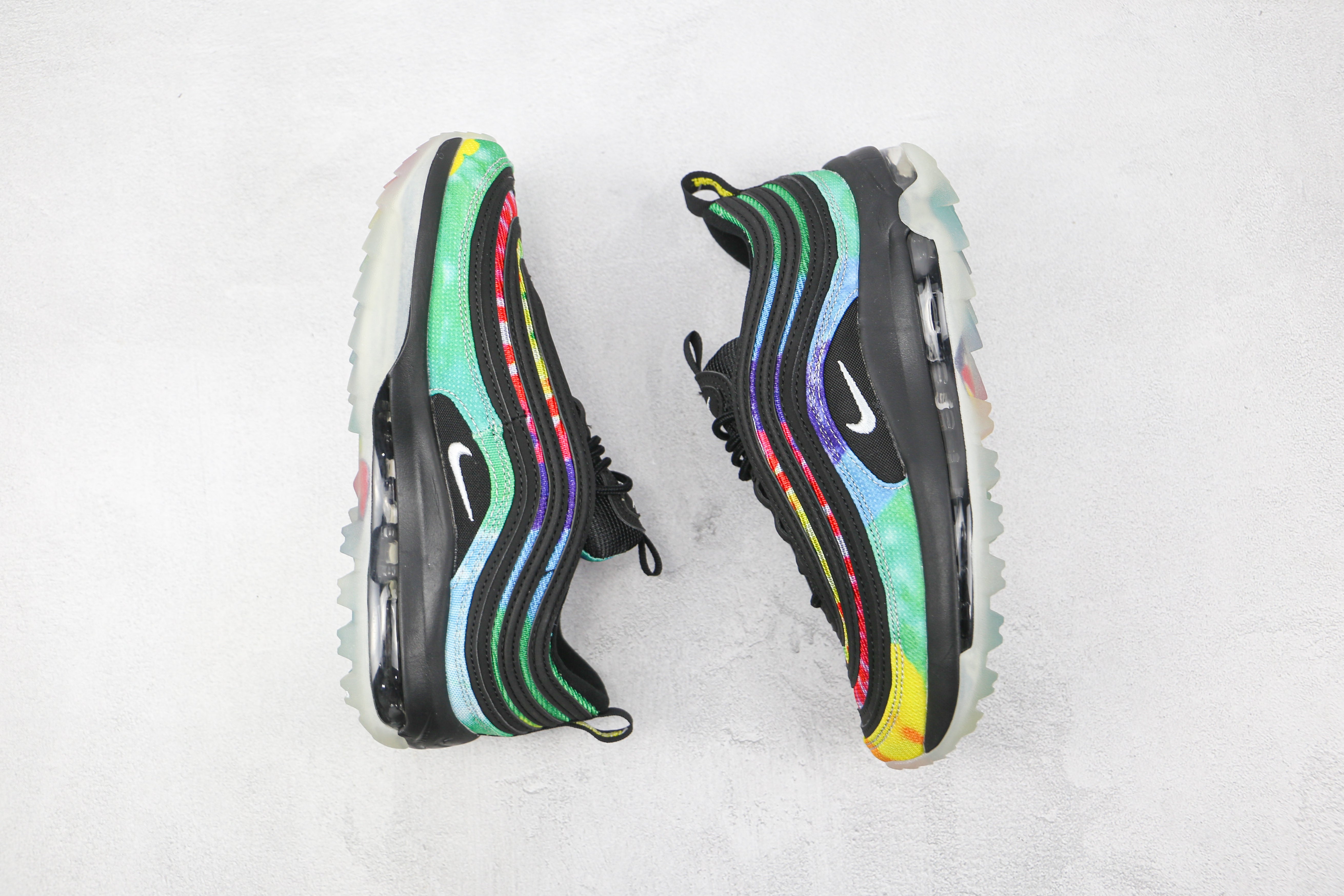 Nike Air Max97 Bullet Black Tie-Dye - Dechaquetas 