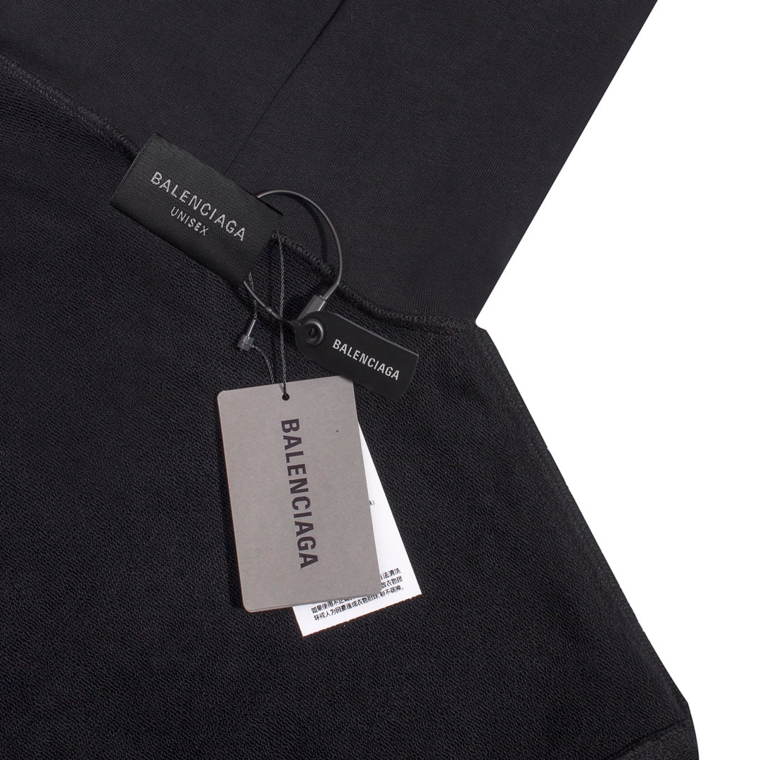 Sudadera Balenciaga Script Logo Oversized Popover - Dechaquetas 