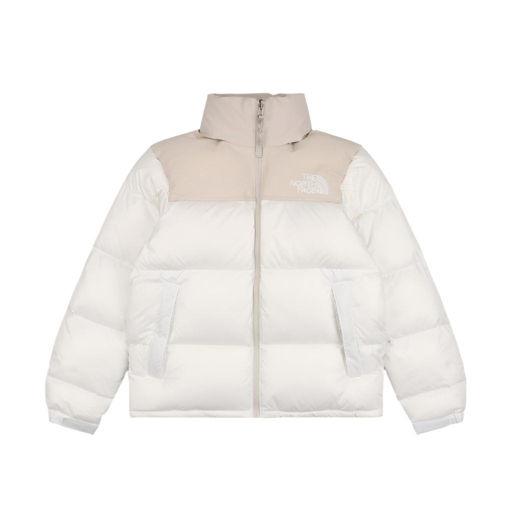 Abrigo The North Face NUPTSE RETRO 1996 Unisex White cream - Dechaquetas 