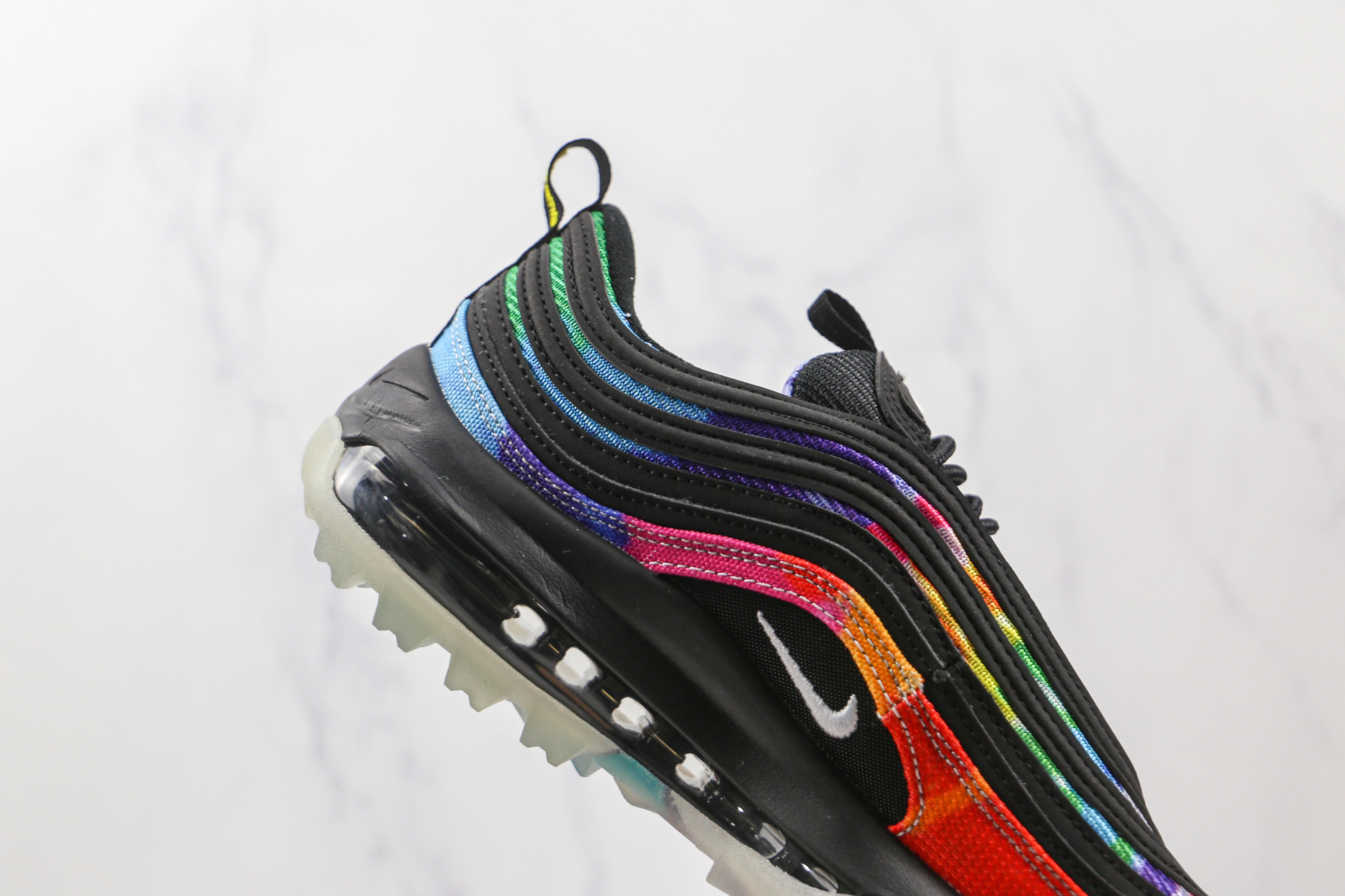 Nike Air Max97 Bullet Black Tie-Dye - Dechaquetas 