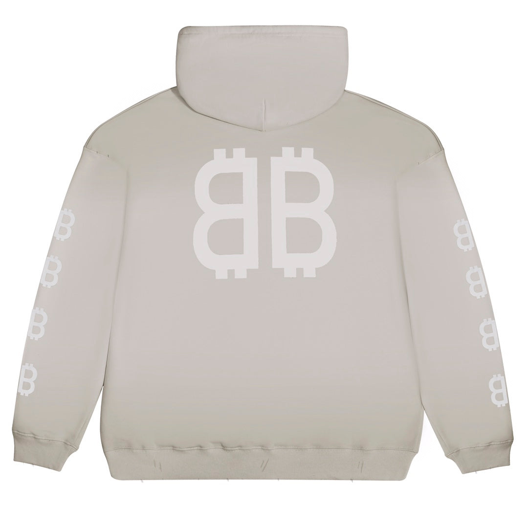 Sudadera Balenciaga Script Logo Oversized Popover - Dechaquetas 