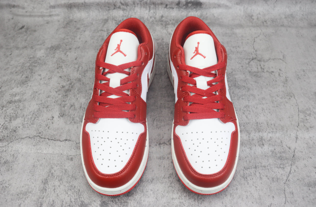 AJ1 Nike Air Jordan 1Low RED - Dechaquetas 