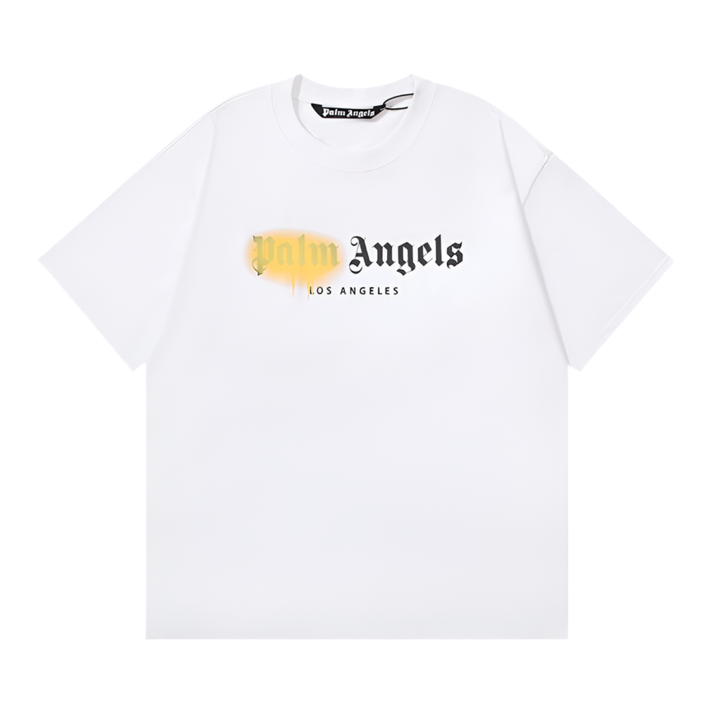 Camiseta Palm Angels Los Angeles (Blanca) - Dechaquetas 