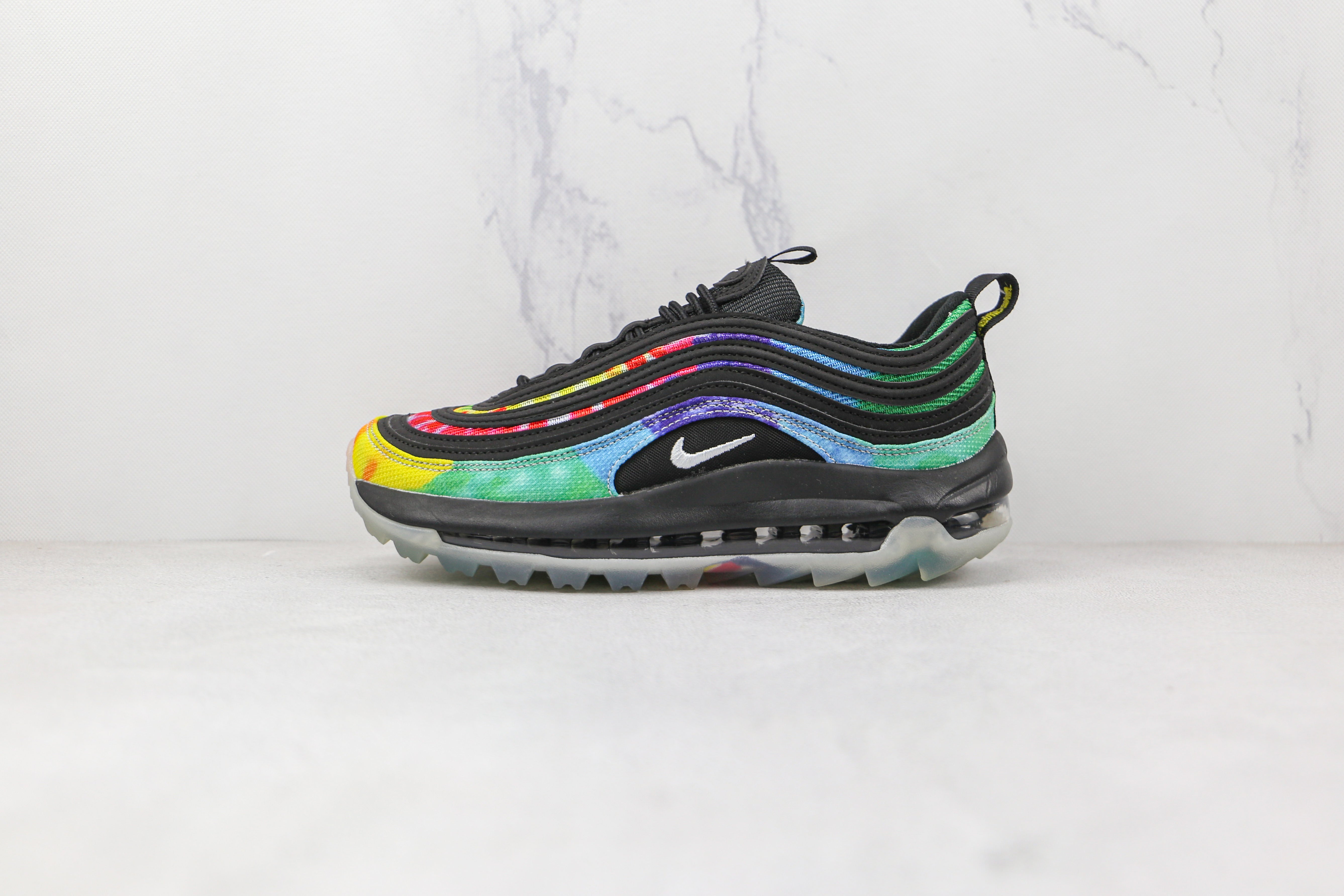 Nike Air Max97 Bullet Black Tie-Dye - Dechaquetas 