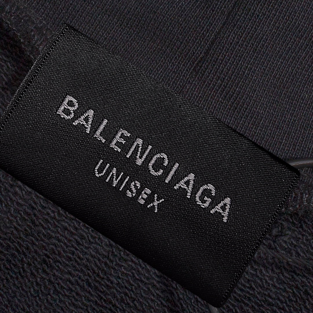 Sudadera Balenciaga Script Logo Oversized Popover - Dechaquetas 